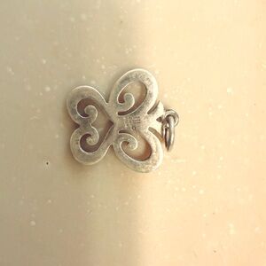 James Avery Silver Scroll pendant